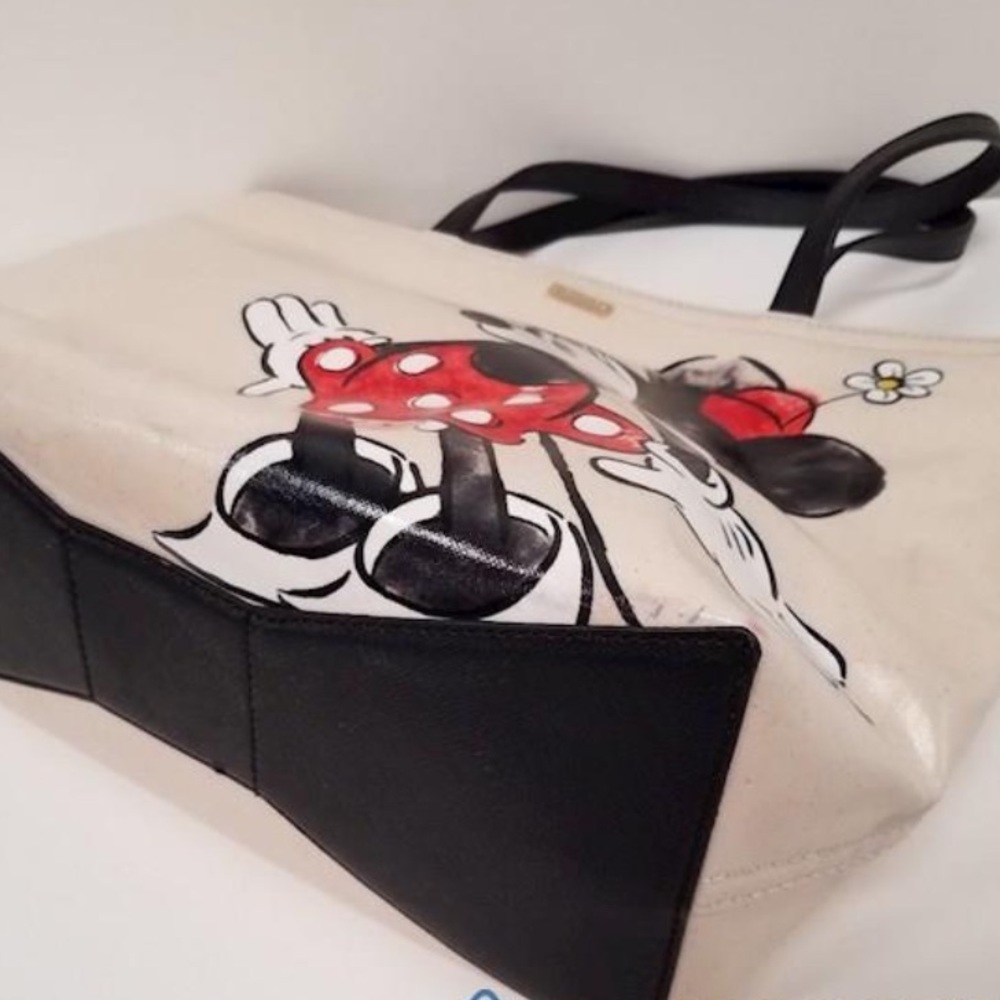 KATE SPADE DISNEY MINNIE MOUSE Zip Top TOTE Purse Handbag - Picture 2 of 10